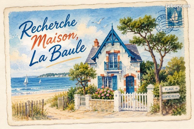 Maison à vendre, 80m², La Baule-Escoublac