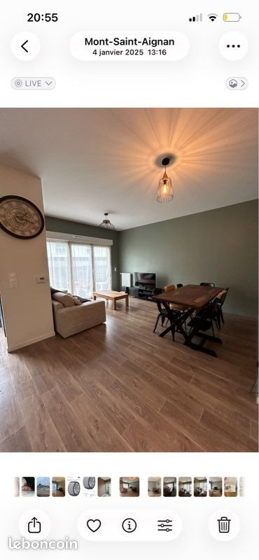 Appartement à vendre, 64m², Mont-Saint-Aignan