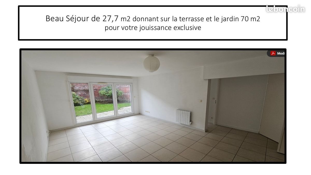 Appartement à vendre, 61m², Lille