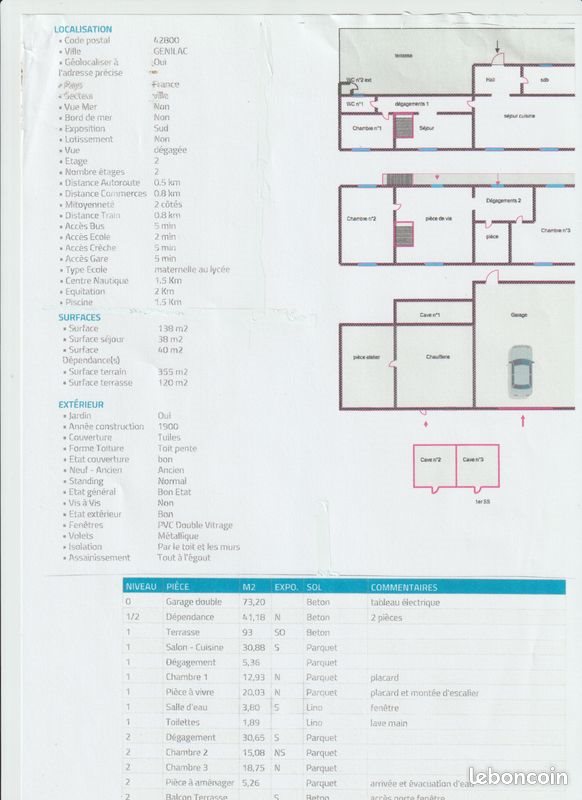 Maison à vendre, 144m², Genilac