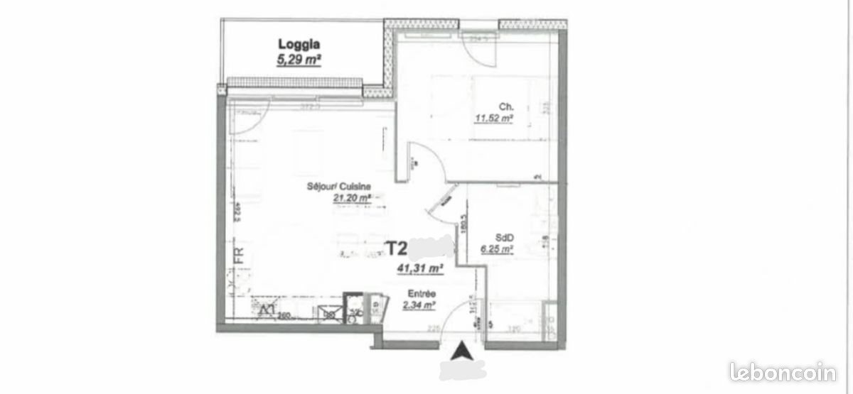 Appartement à vendre, 41m², Le Mesnil-Esnard