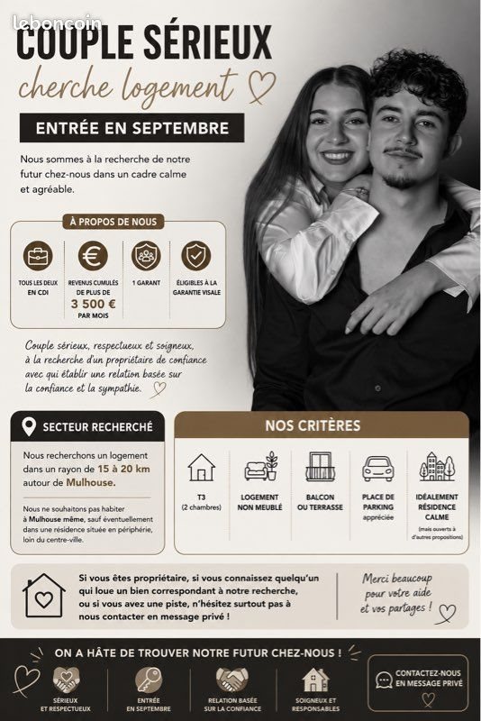 Appartement à louer, 60m², Rixheim