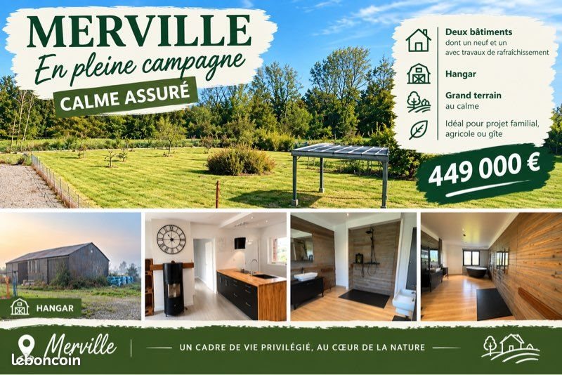 Maison à vendre, 300m², Merville