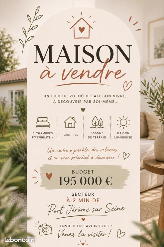 Maison à vendre, 78m², Petiville