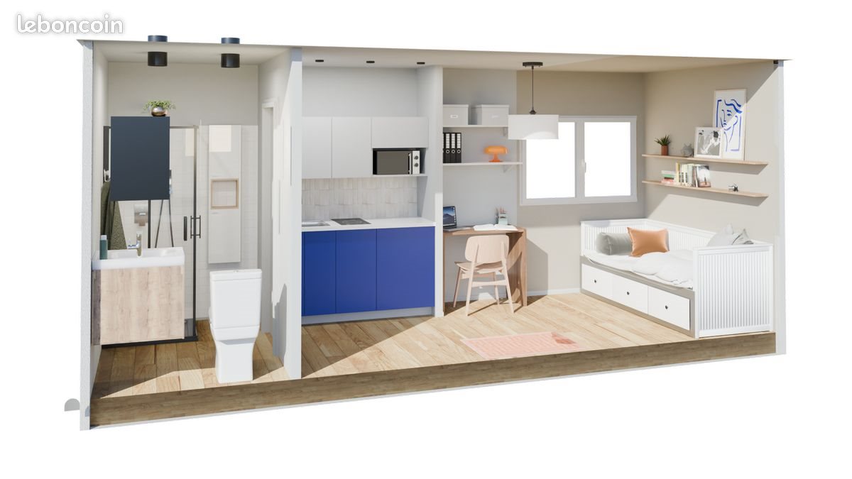 Appartement à vendre, 13m², La Rochelle