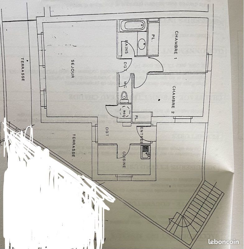 Appartement à louer, 60m², Guérande
