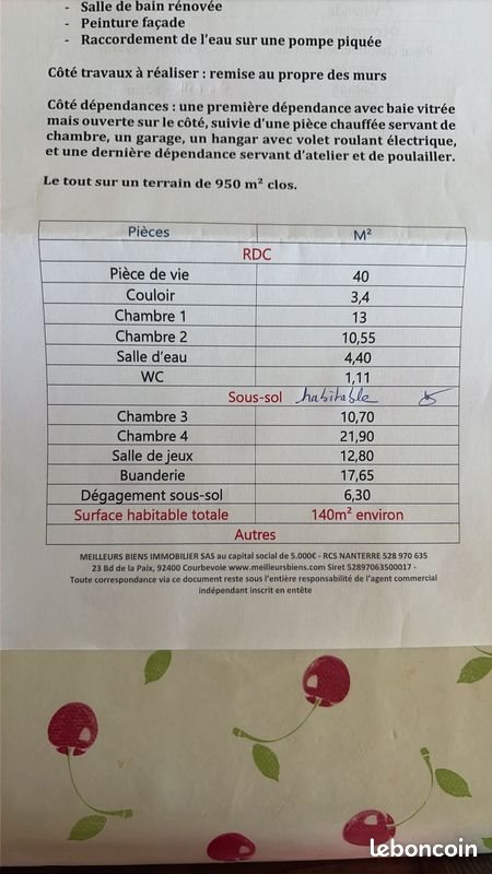 Maison à vendre, 140m², Malay-le-Grand