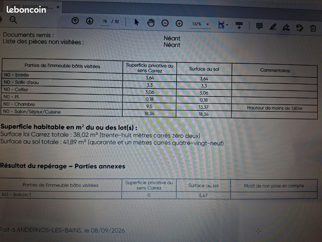 Appartement à vendre, 38m², Andernos-les-Bains