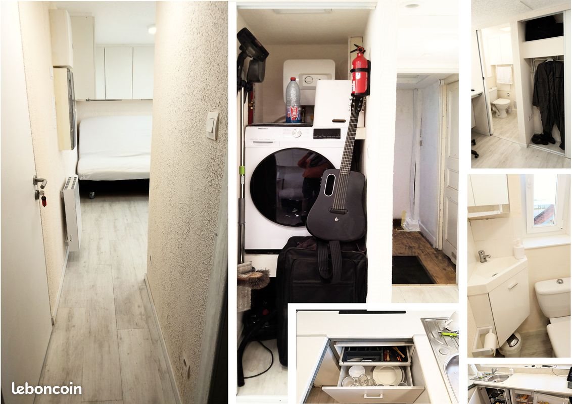 Appartement à louer, 19m², Saint-Brieuc