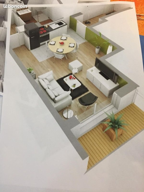 Appartement à louer, 46m², Houilles