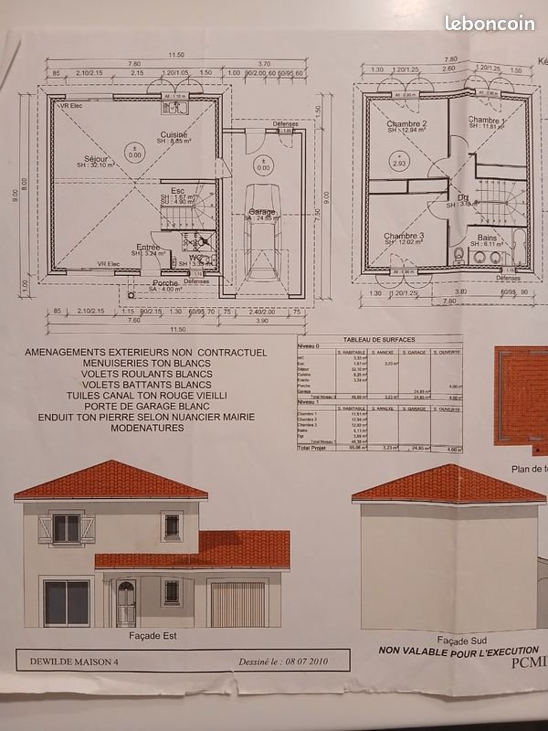 Maison à louer, 90m², Albon