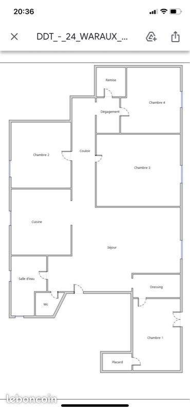 Appartement à louer, 128m², Voiron