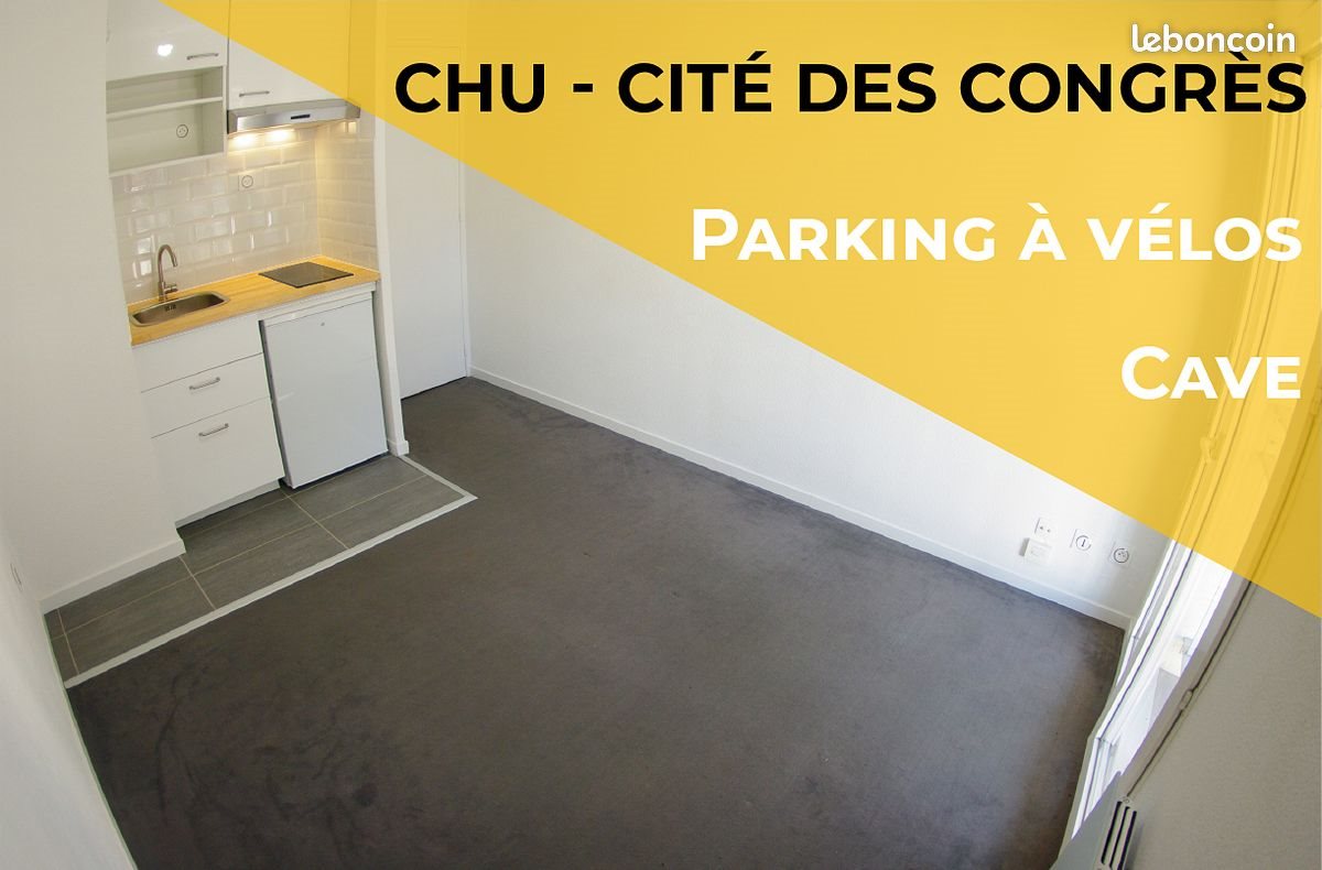 Appartement à louer, 18m², Nantes