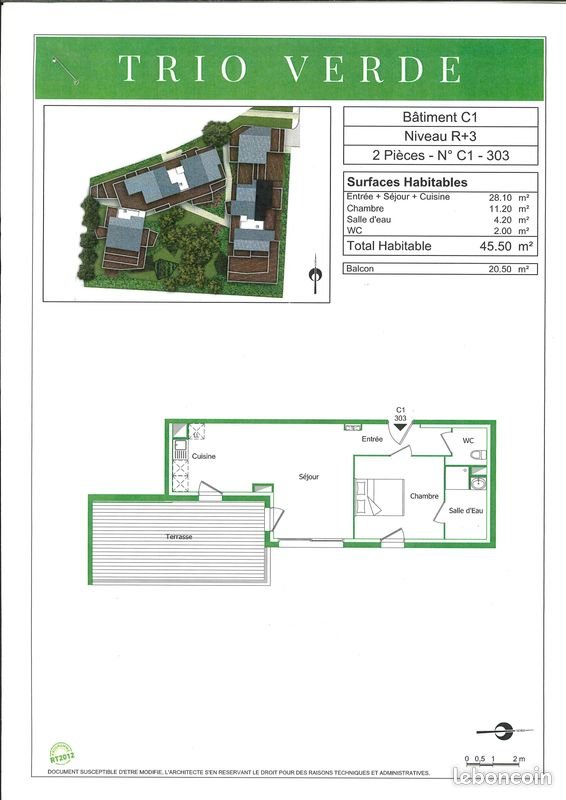 Appartement à vendre, 45m², Bayonne
