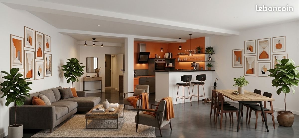 Appartement à louer, 70m², Roanne