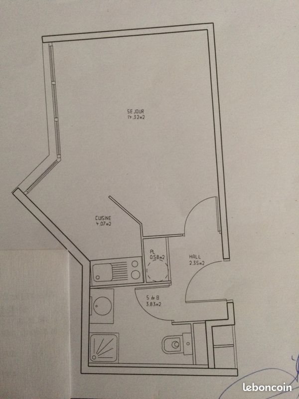 Appartement à louer, 26m², Montpellier