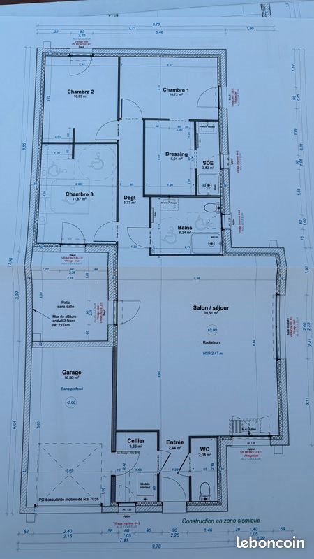 Maison à vendre, 103m², Challans