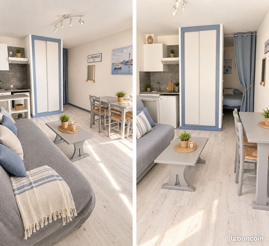 Appartement à louer, 26m², La Rochelle