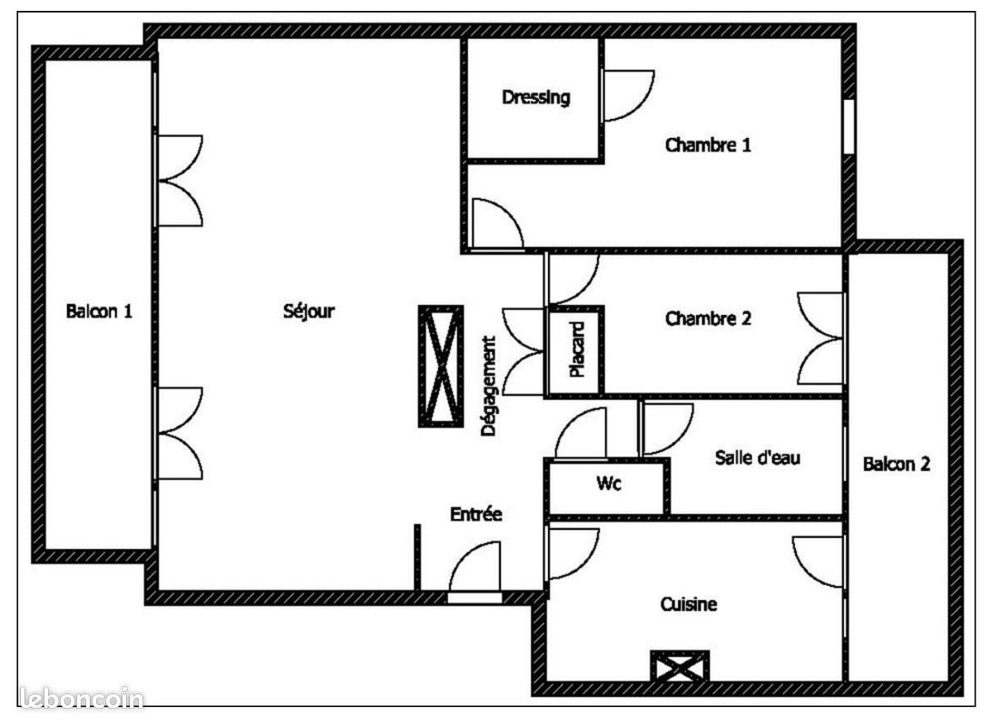Appartement à louer, 89m², Montpellier