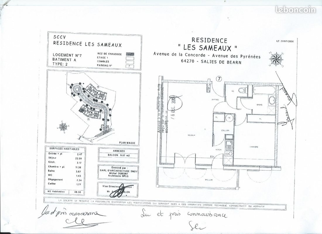 Appartement à louer, 47m², Salies-de-Béarn