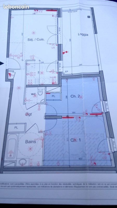 Appartement à louer, 59m², Grenoble