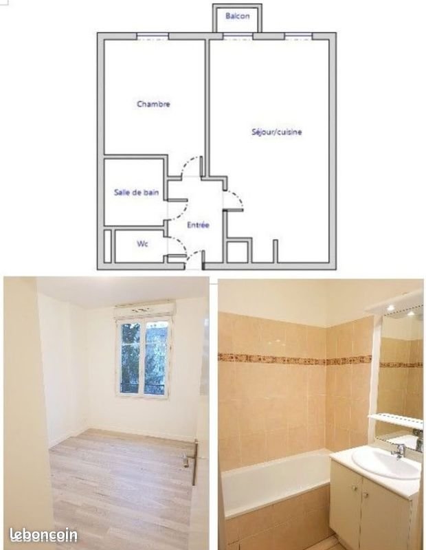 Appartement à louer, 35m², Meaux