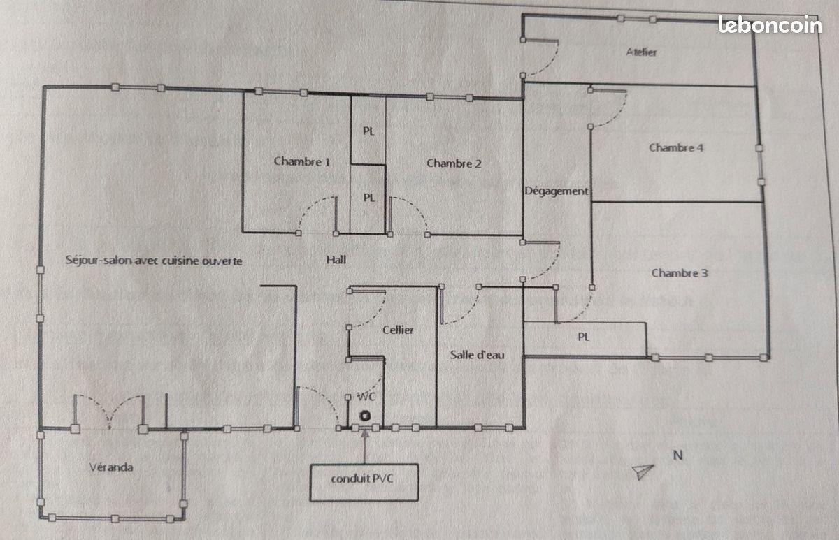 Maison à vendre, 100m², Malissard