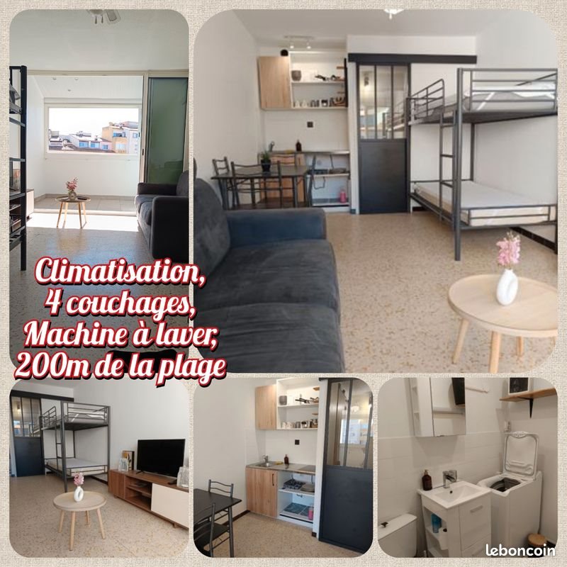 Appartement à louer, 25m², Agde (Cap d'Agde)