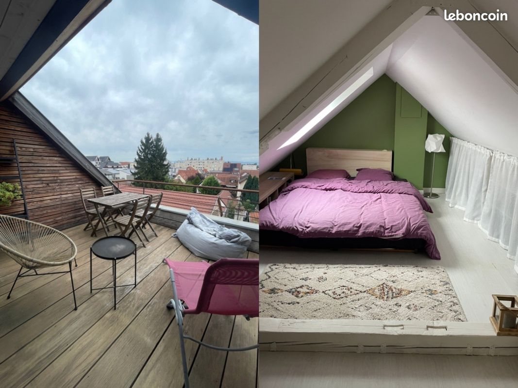 Appartement à louer, 52m², Bischheim