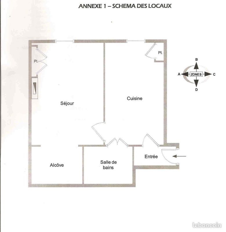Appartement à louer, 42m², Villeurbanne