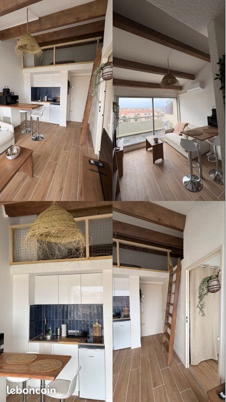 Appartement à louer, 21m², Sète