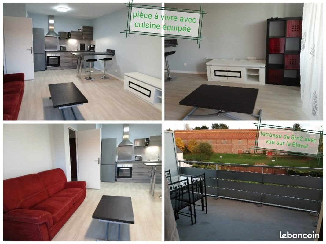 Appartement à louer, 43m², Inzinzac-Lochrist