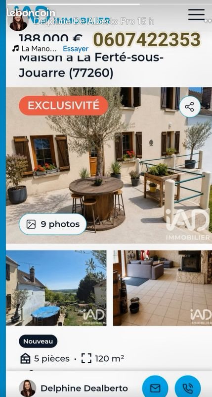 Maison à vendre, 120m², Sainte-Aulde