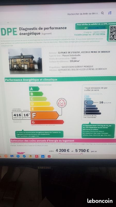 Maison à vendre, 100m², Le Ménil-de-Briouze