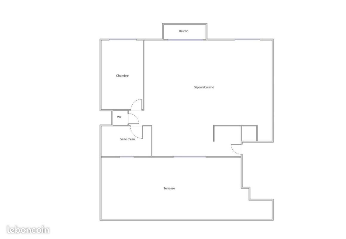 Appartement à vendre, 37m², Marseille 4ème