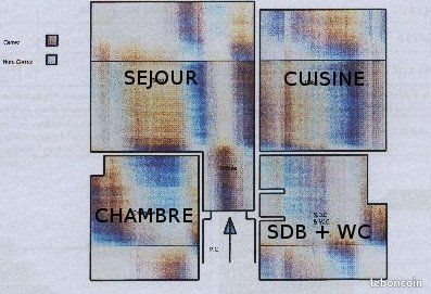 Appartement à louer, 40m², Gennevilliers