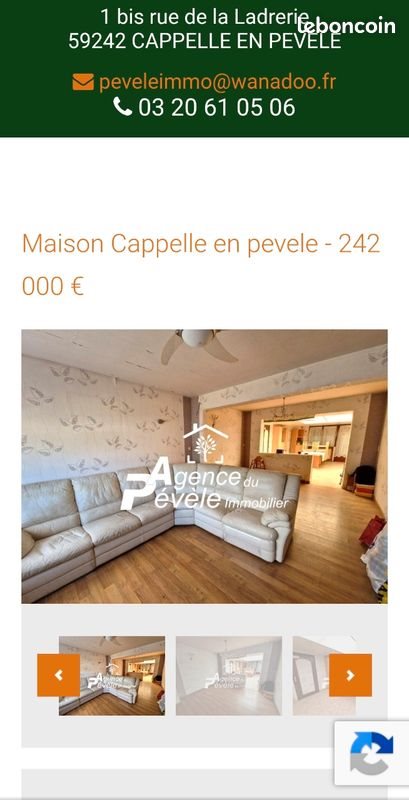 Maison à vendre, 80m², Cappelle-en-Pévèle