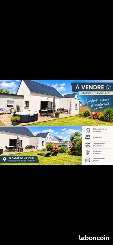 Maison à vendre, 97m², Plobannalec-Lesconil