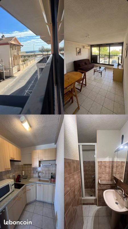 Appartement à louer, 34m², Valras-Plage