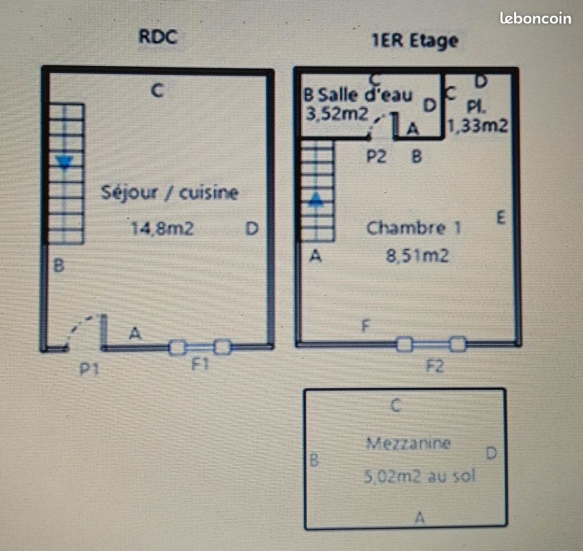 Appartement à vendre, 29m², Pontoise