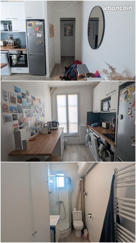 Appartement à louer, 39m², Clichy