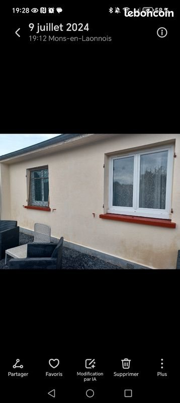 Maison à vendre, 85m², Mons-en-Laonnois