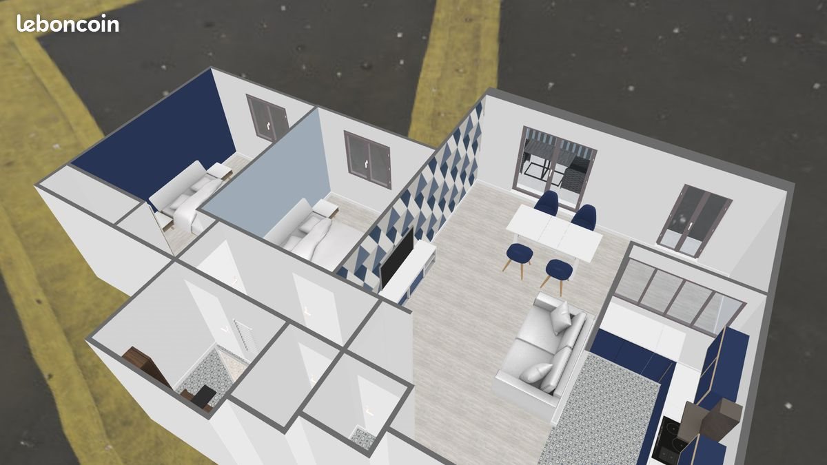 Appartement à vendre, 69m², Mantes-la-Jolie