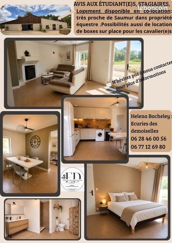 Maison à louer, 98m², Saumur
