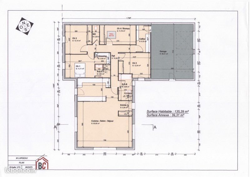 Maison à vendre, 135m², Fressines