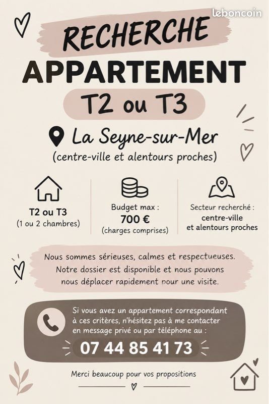Appartement à louer, 45m², La Seyne-sur-Mer