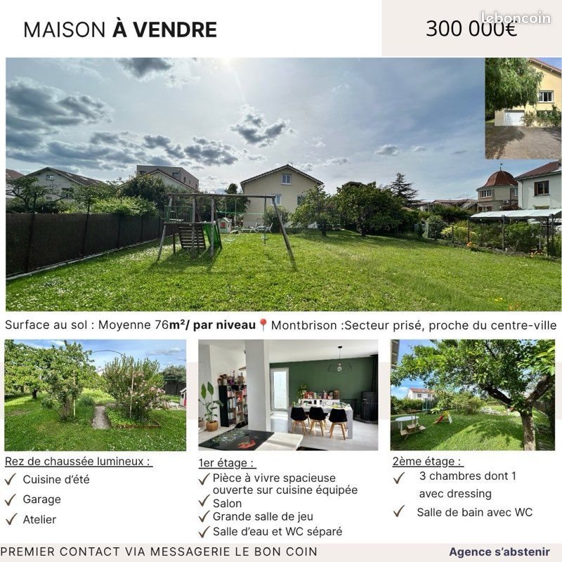 Maison à vendre, 118m², Montbrison