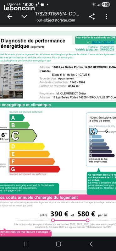 Appartement à vendre, 36m², Hérouville-Saint-Clair