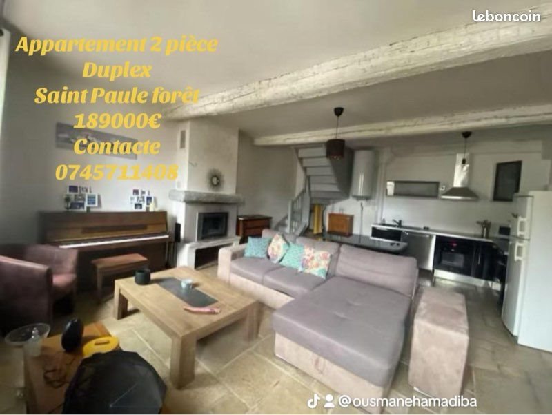 Appartement à vendre, 59m², Bagnols-en-Forêt