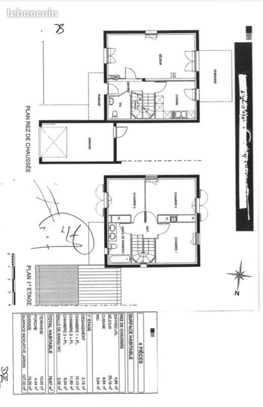 Maison à vendre, 79m², Launaguet